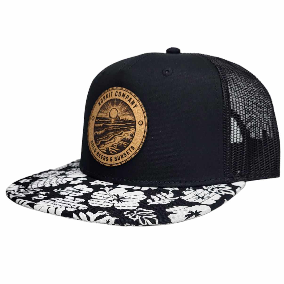 Cold Beers & Sunsets Hawaiian Bill Hat
