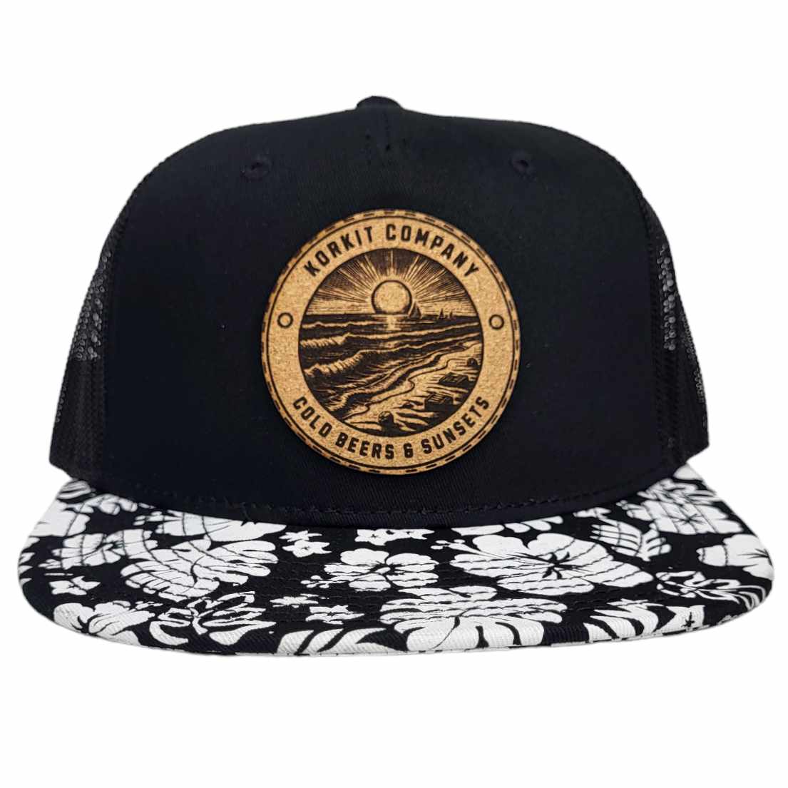 Cold Beers & Sunsets Hawaiian Bill Hat