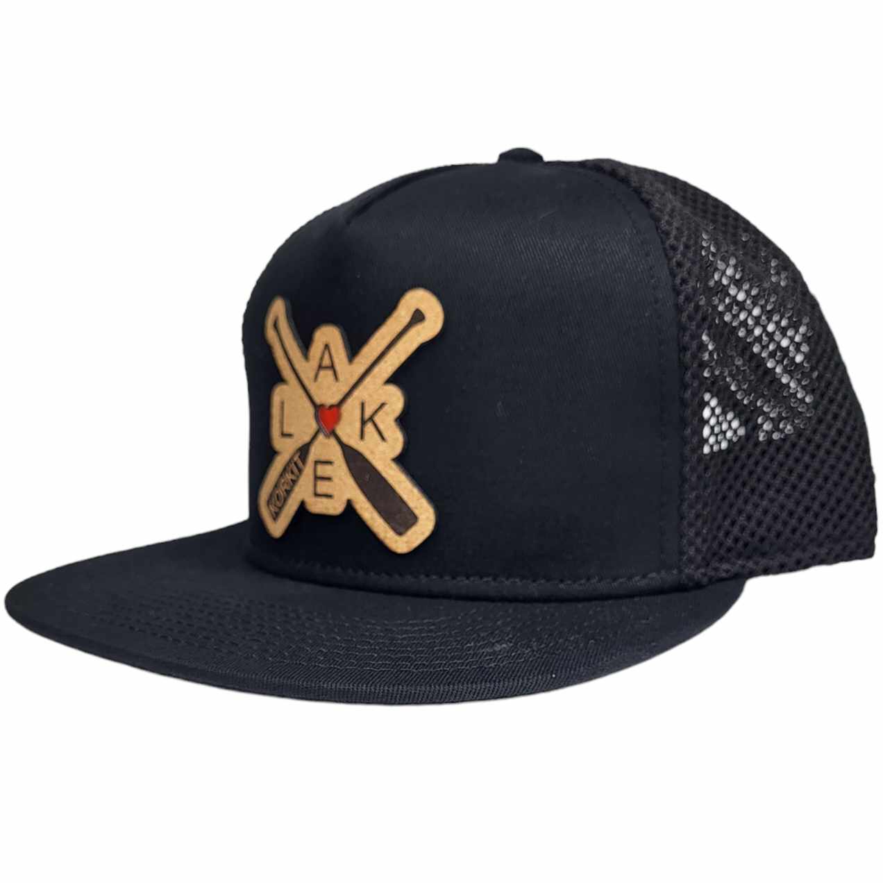 Crossed Paddles Lake Life Hat