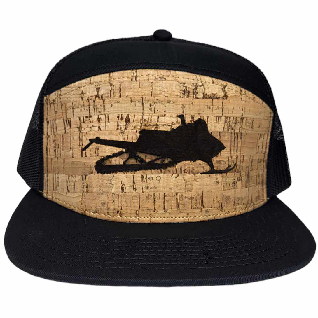 Snowmobiling Cork Hat