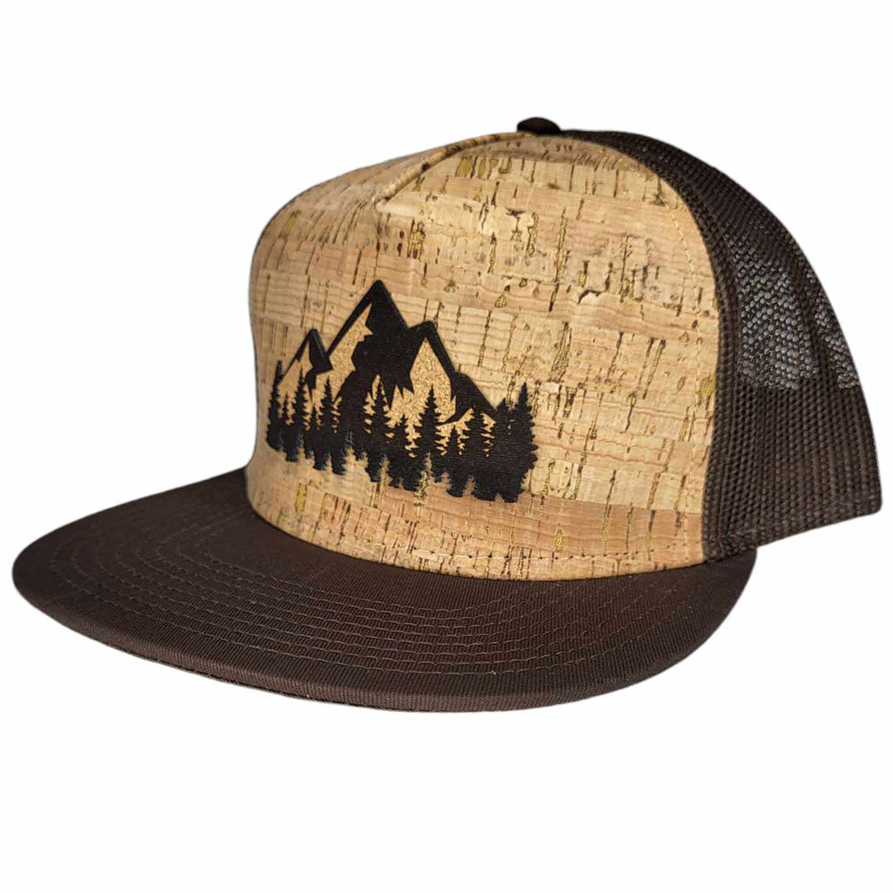 Mountains Are Calling Cork Hat
