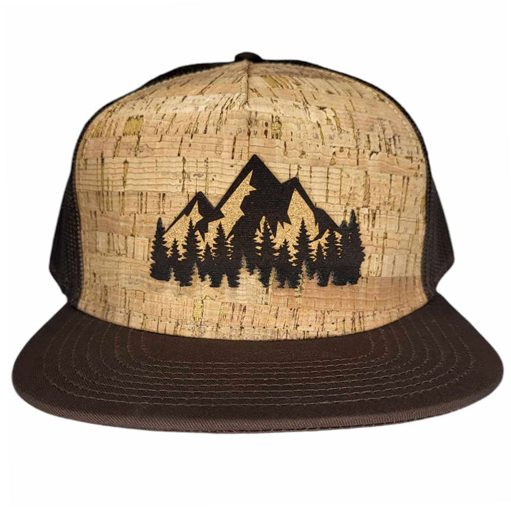 Mountains Are Calling Cork Hat