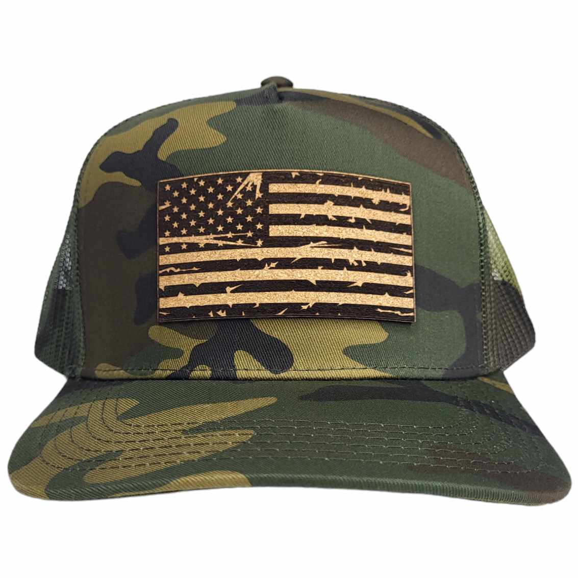 Merica Distressed Flag Hat