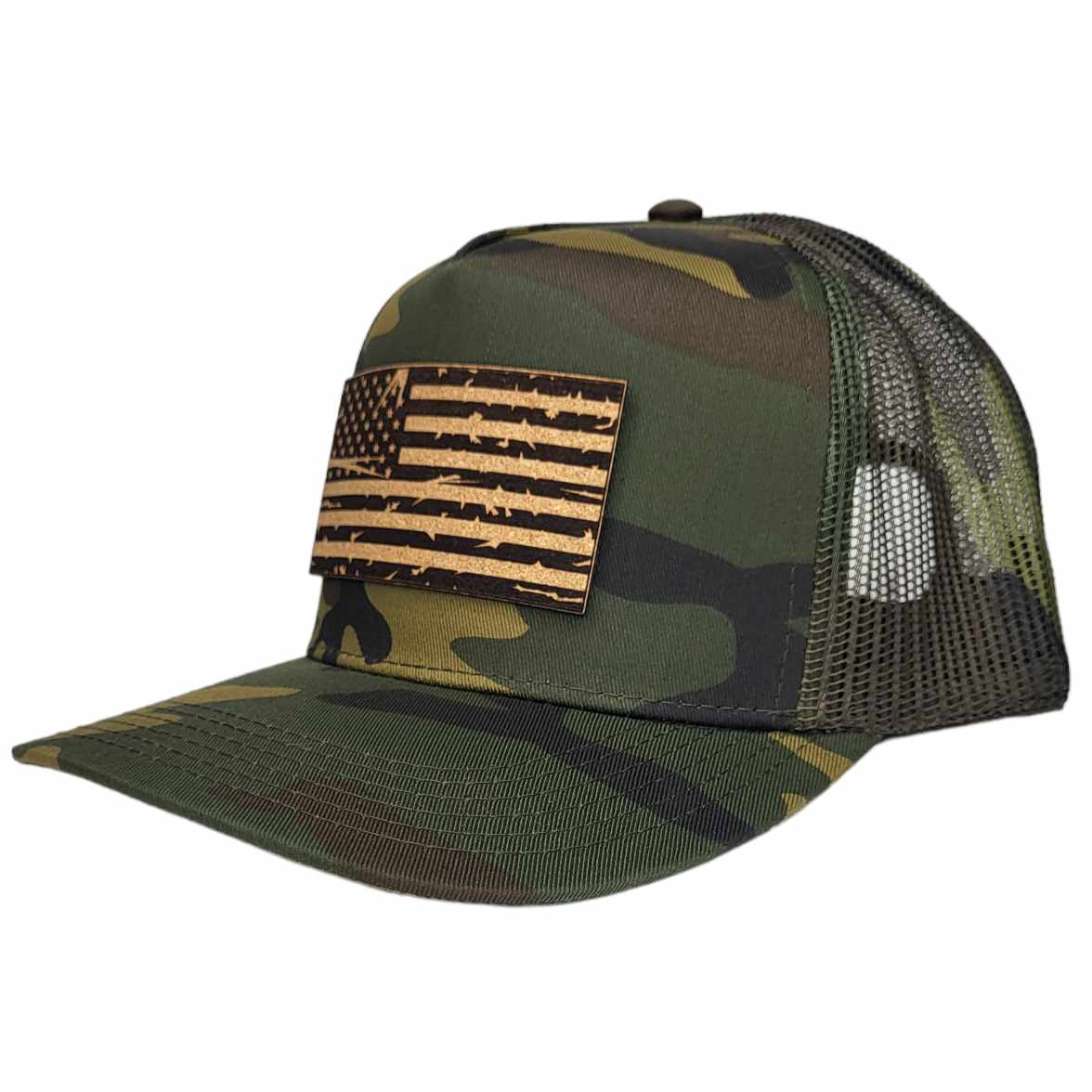Merica Distressed Flag Hat