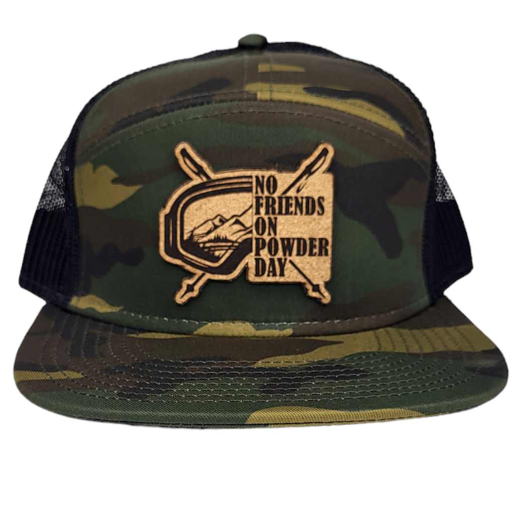 Skiing Powder Camo Hat