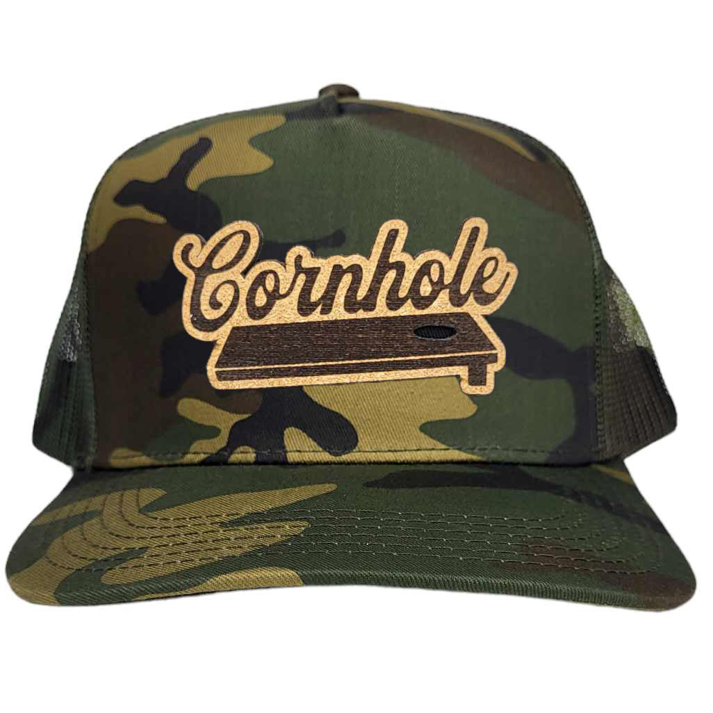 Cornhole Camo Hat