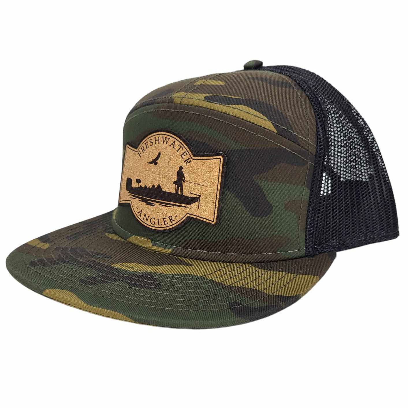 Freshwater Angler Cork Patch Hat