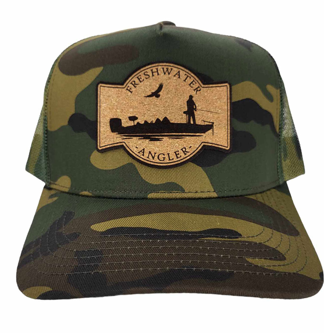 Freshwater Angler Cork Patch Hat