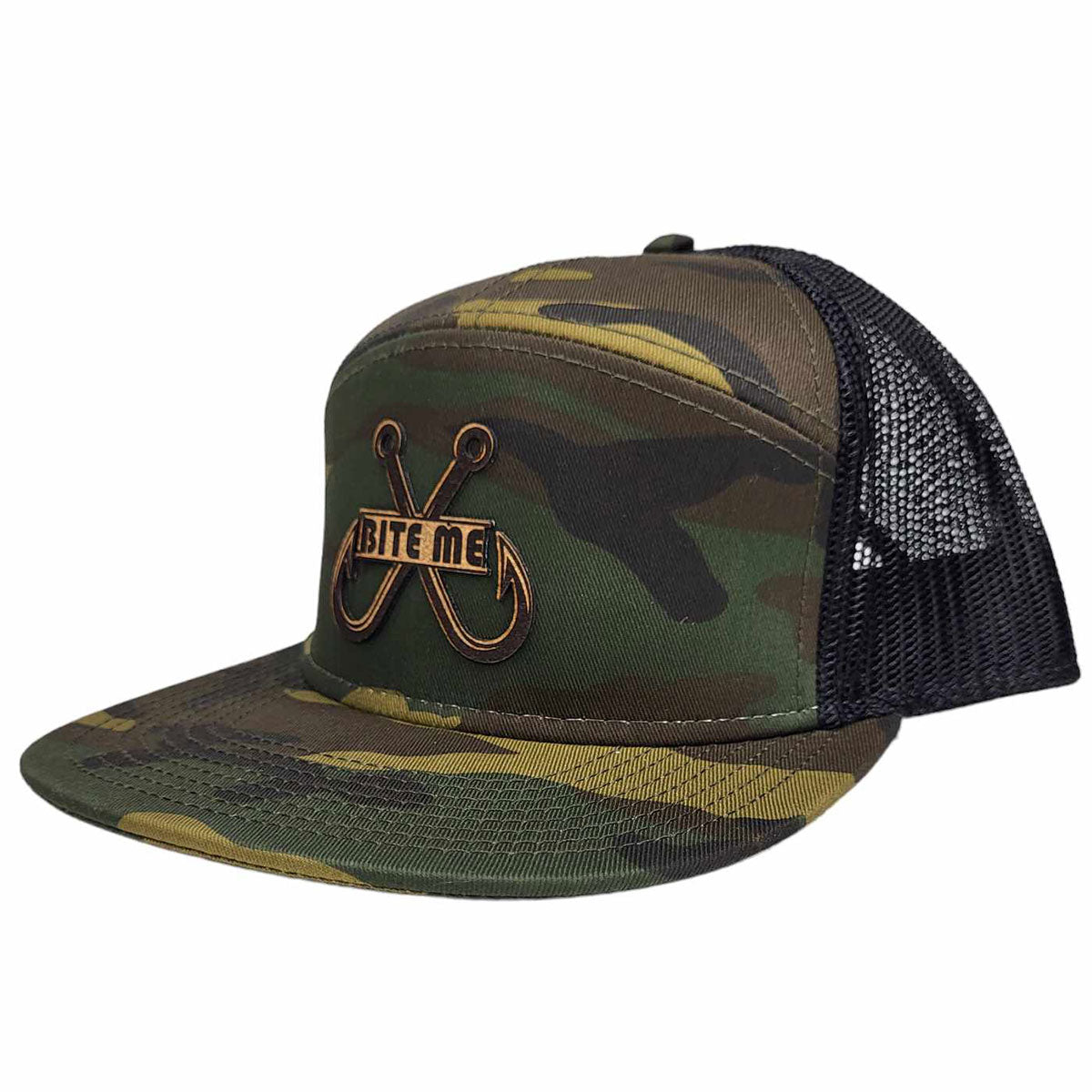Bite Me Flat Bill Hat
