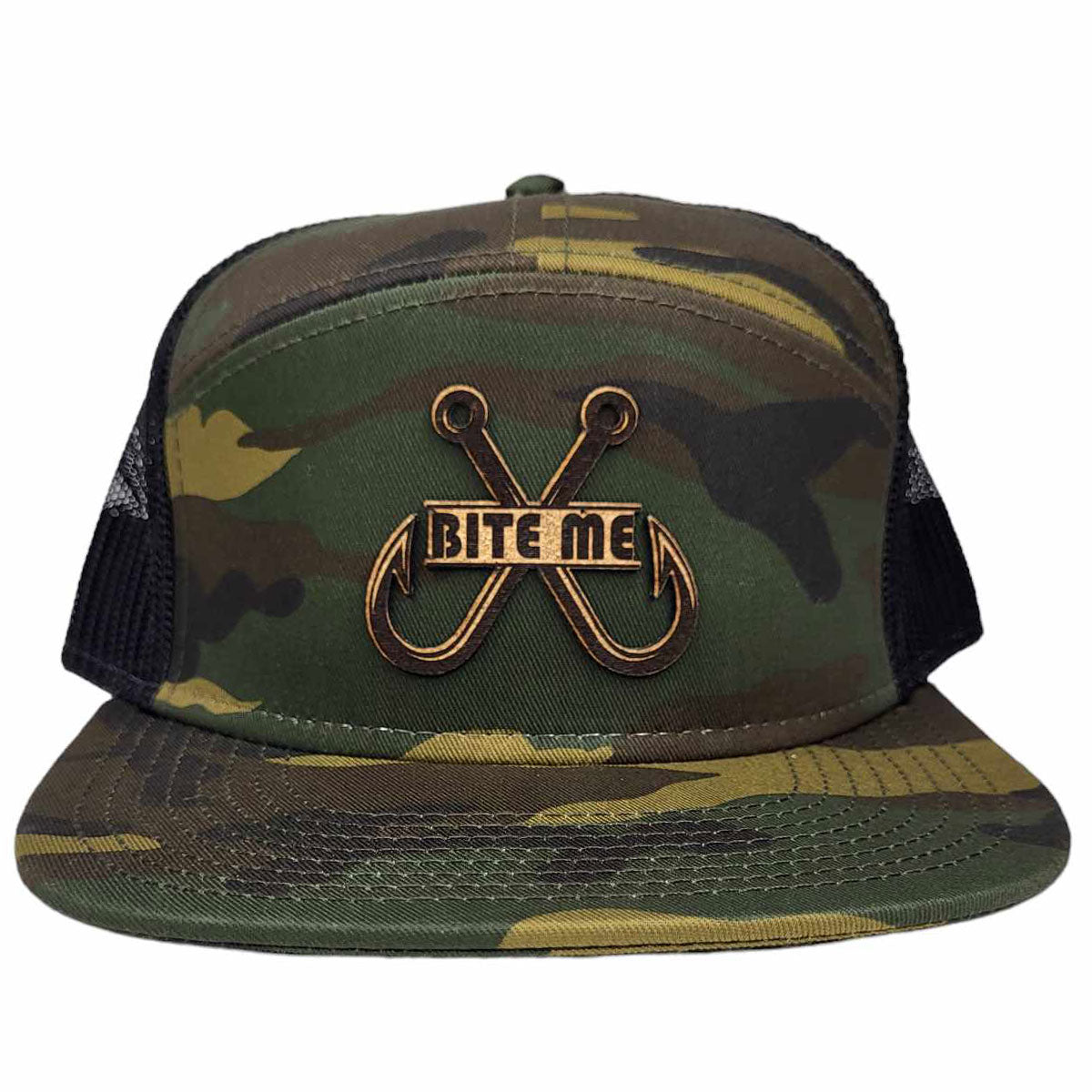 Bite Me Flat Bill Hat