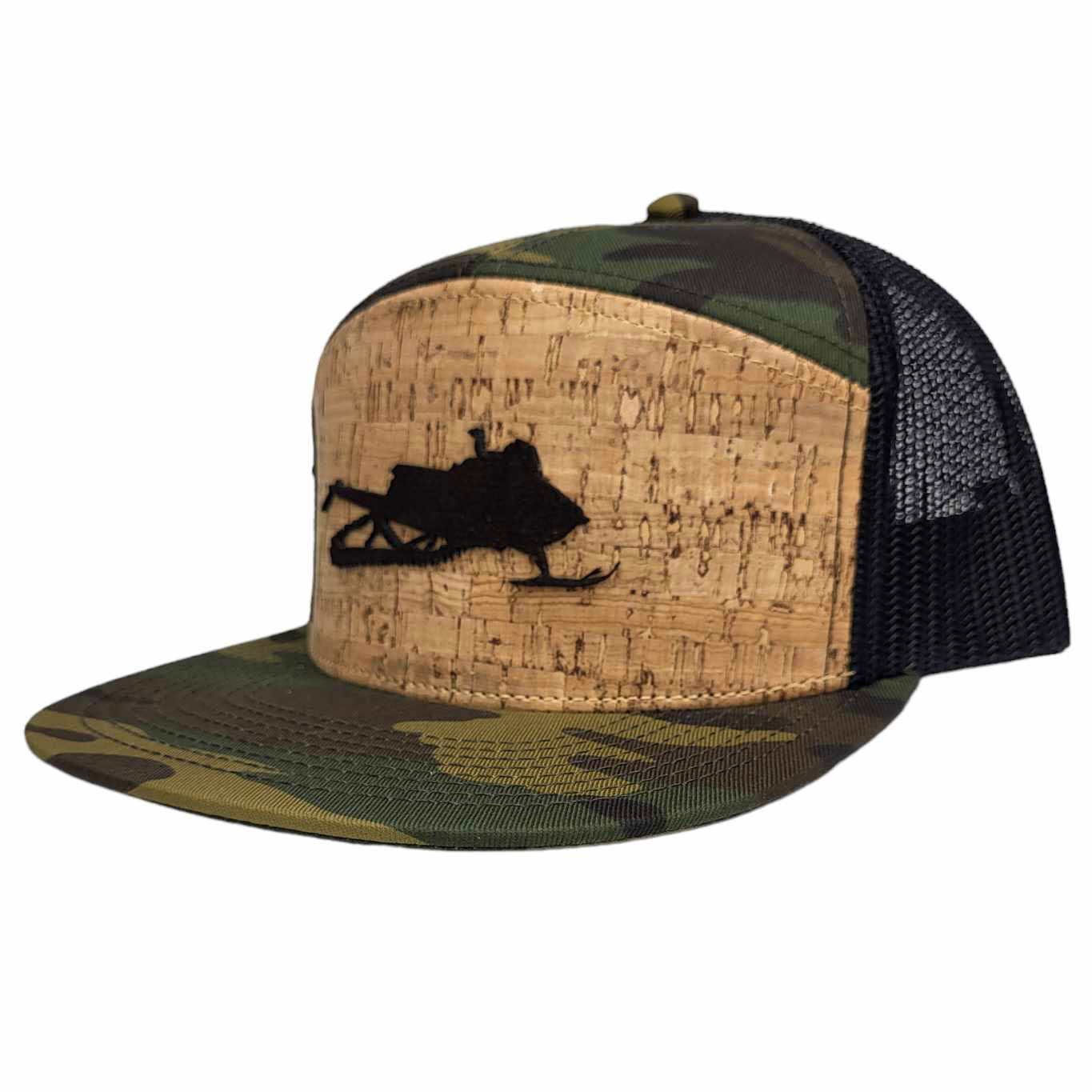 Snowmobiling Cork Hat