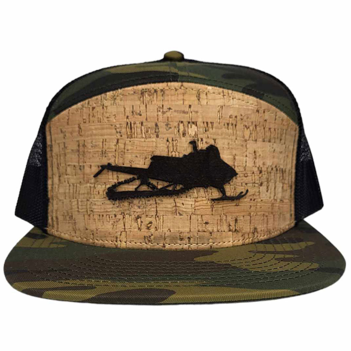 Snowmobiling Cork Hat