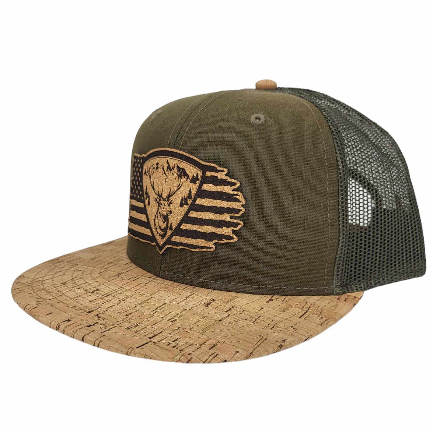 American Elk Hunter Cork Hat
