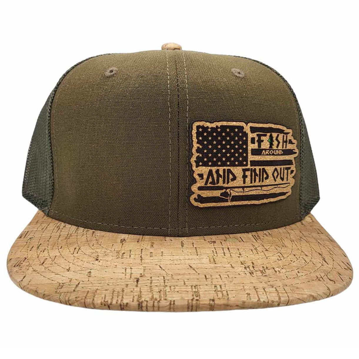 Fish Around And Find Out Cork Hat