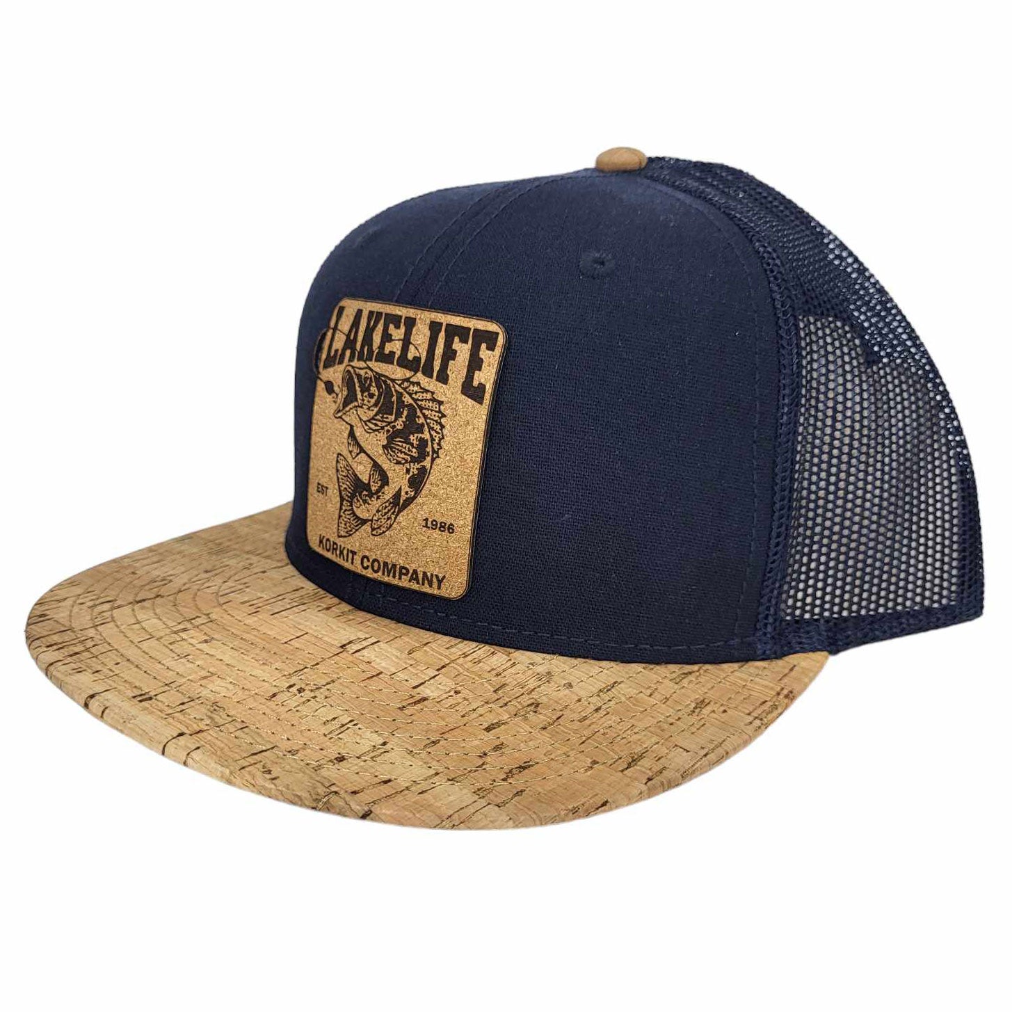 Lake Life Fishing Cork Hat
