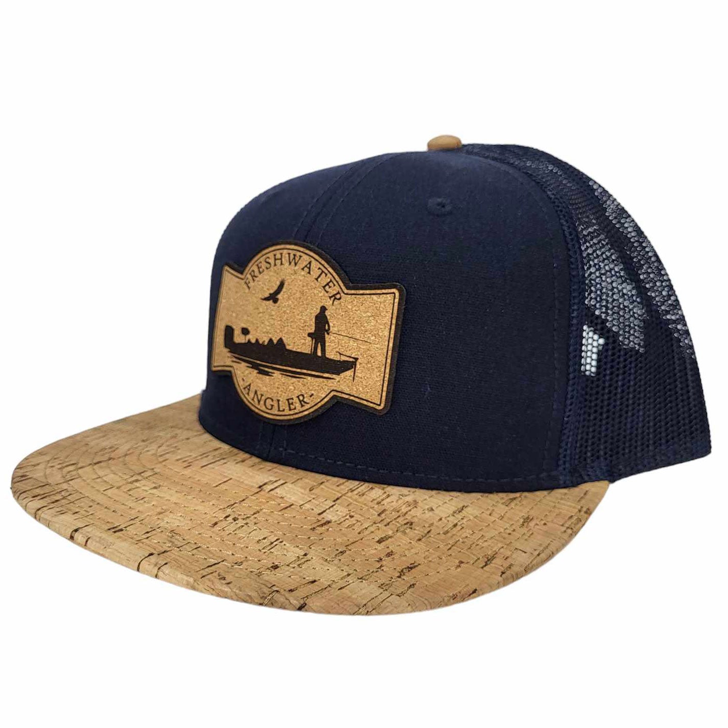 Freshwater Angler Cork Flat or Curved Hat