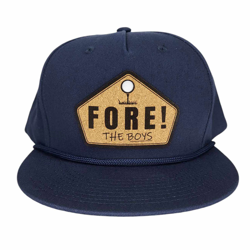 FORE The Boys Golf Rope Hat