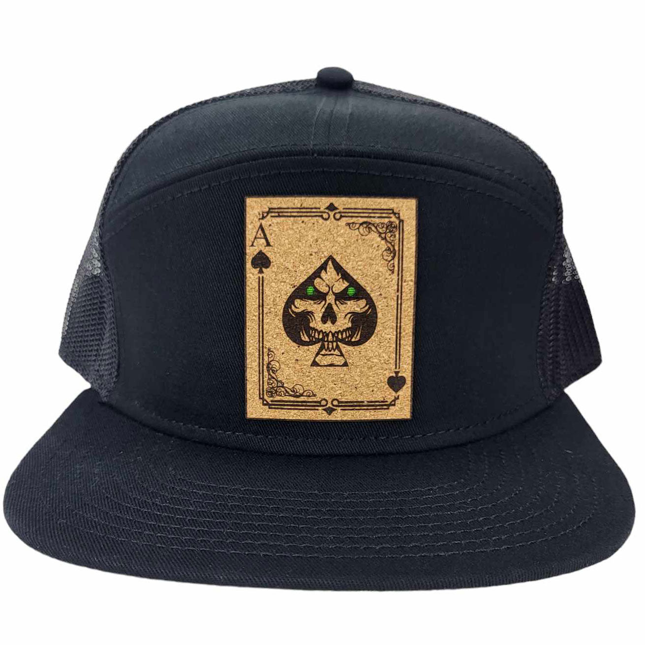 Ace Of Spades Skull Eyes Hat