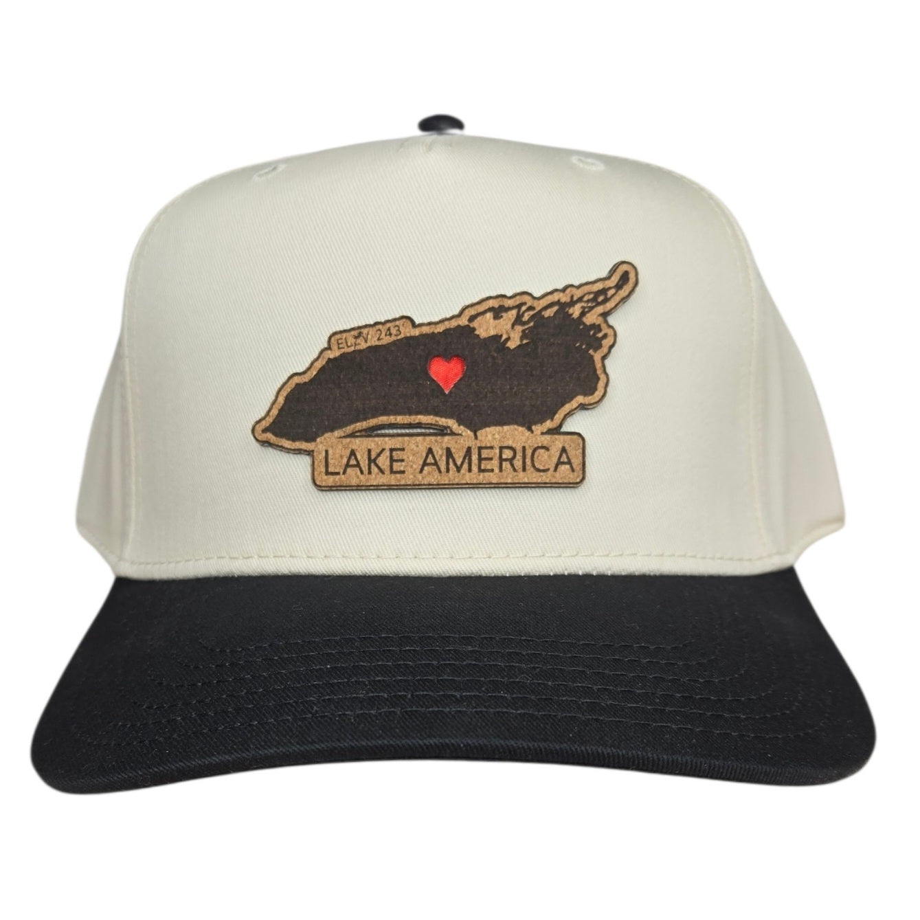 Lake America Curved Bill Hat