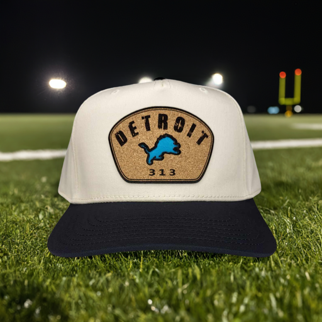 Detroit Lions 313 Curved Bill Hat