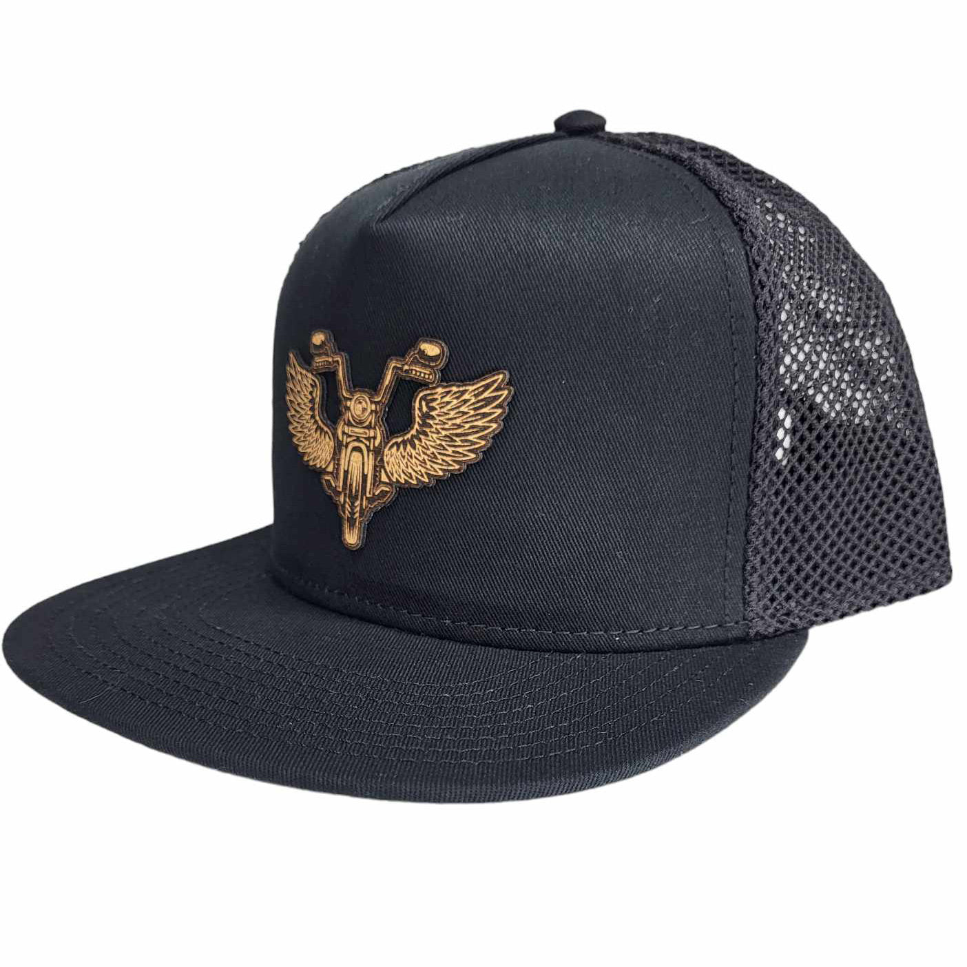 Winged Motorcycle Hat