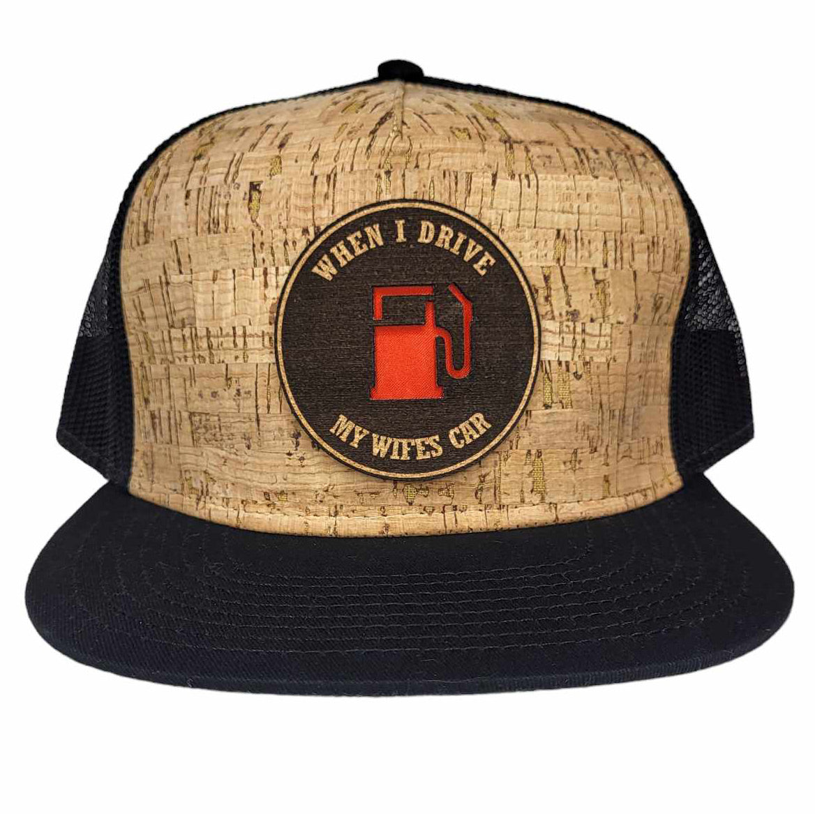 Low Fuel Gauge When Driving Wife's Car Cork Hat