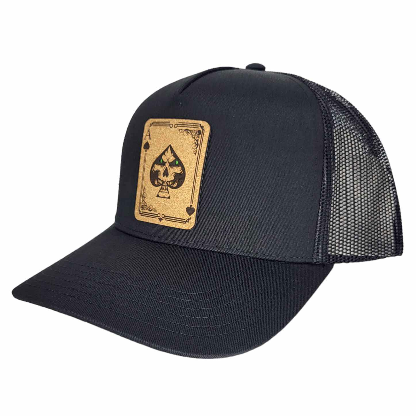 Ace Of Spades Skull Eyes Hat