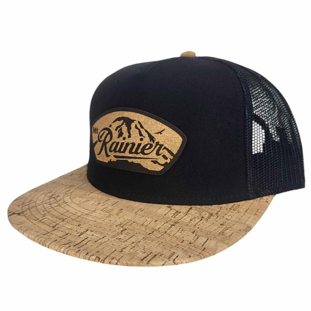 Mt Rainier PNW Flat or Curved Hat