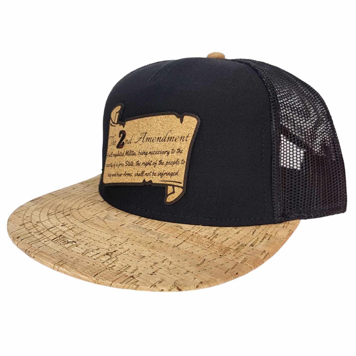2nd Amendment Cork Flat or Curved Hat