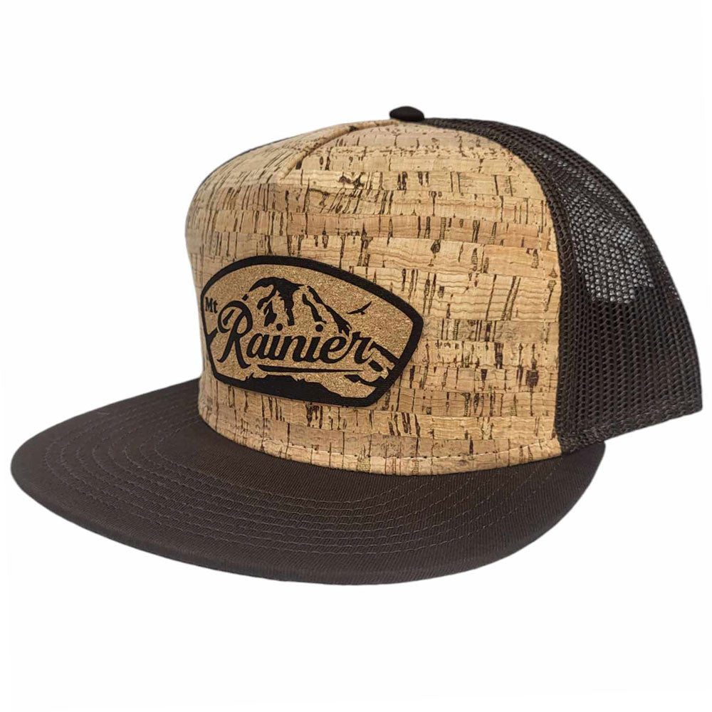 Mt Rainier PNW Cork Hat