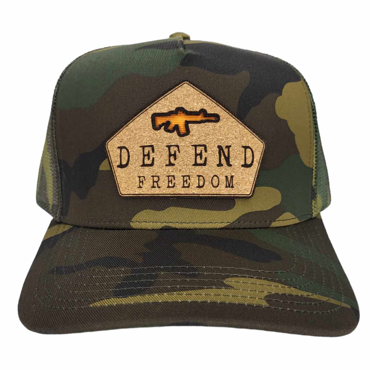 Defend Freedom Cork Patch Hat