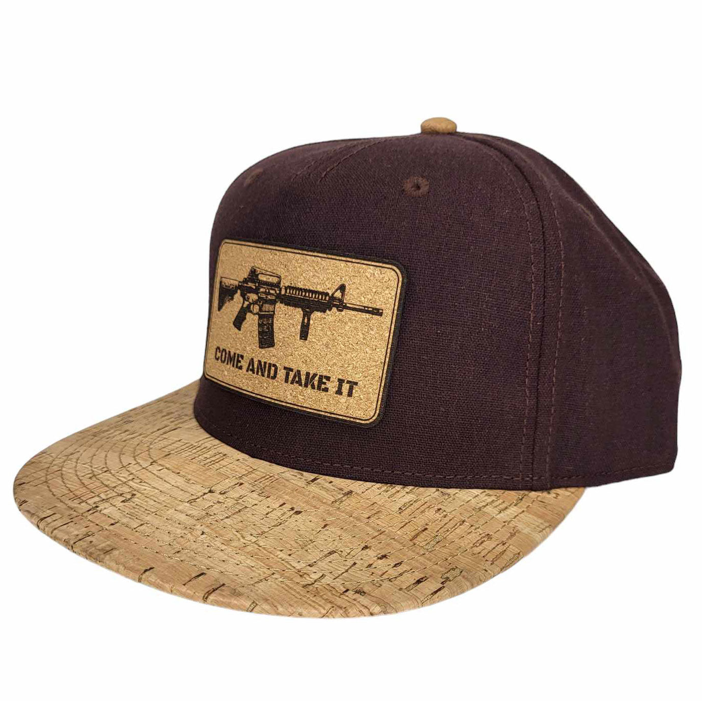 Come And Take It Cork Flat or Curved Hat