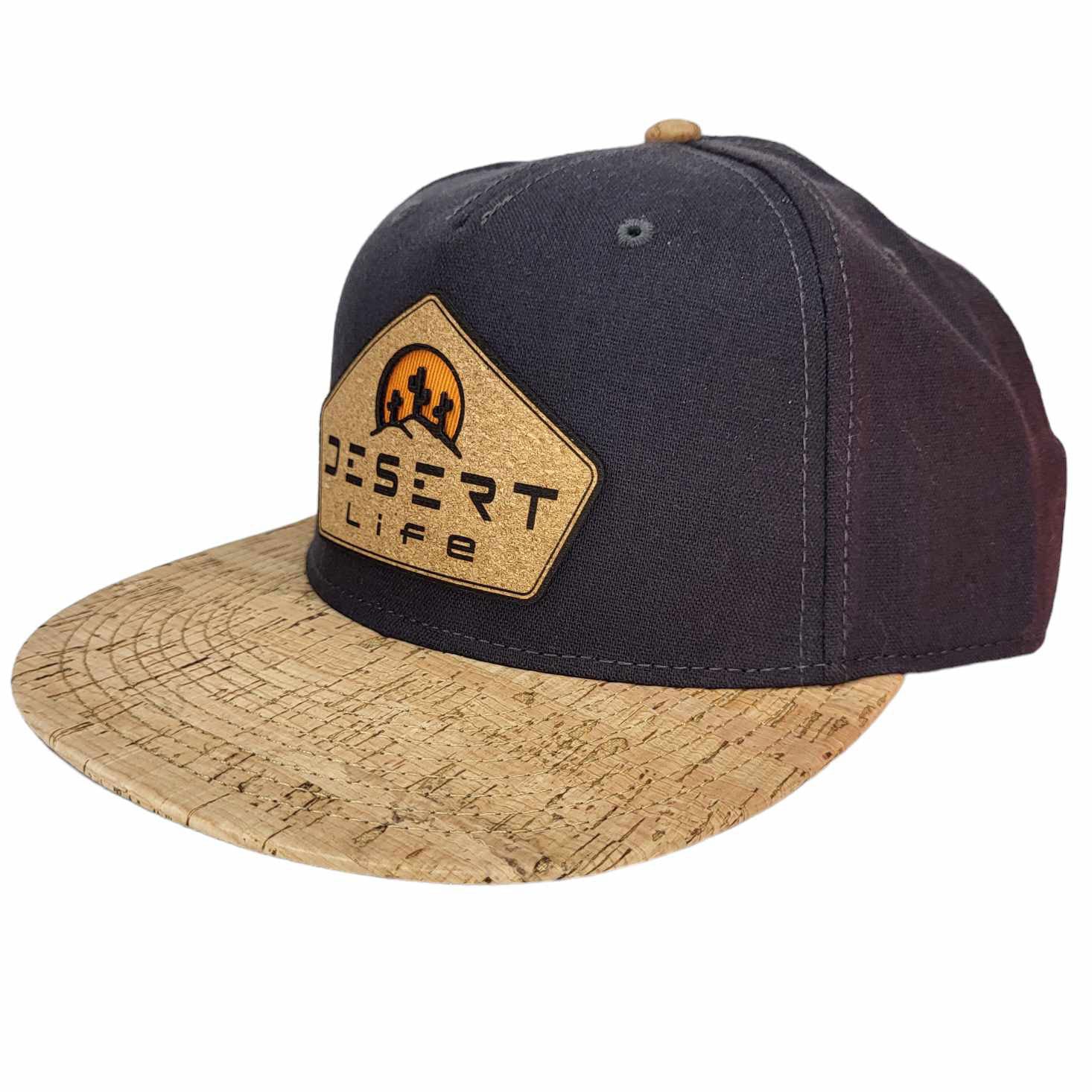 Desert Life Cork Flat or Curved Hat