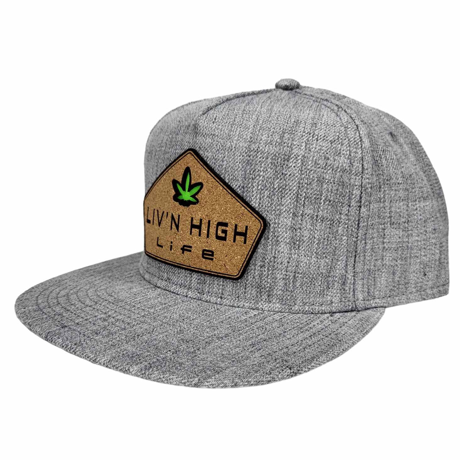 Liv'n High Life Cork Patch Hat