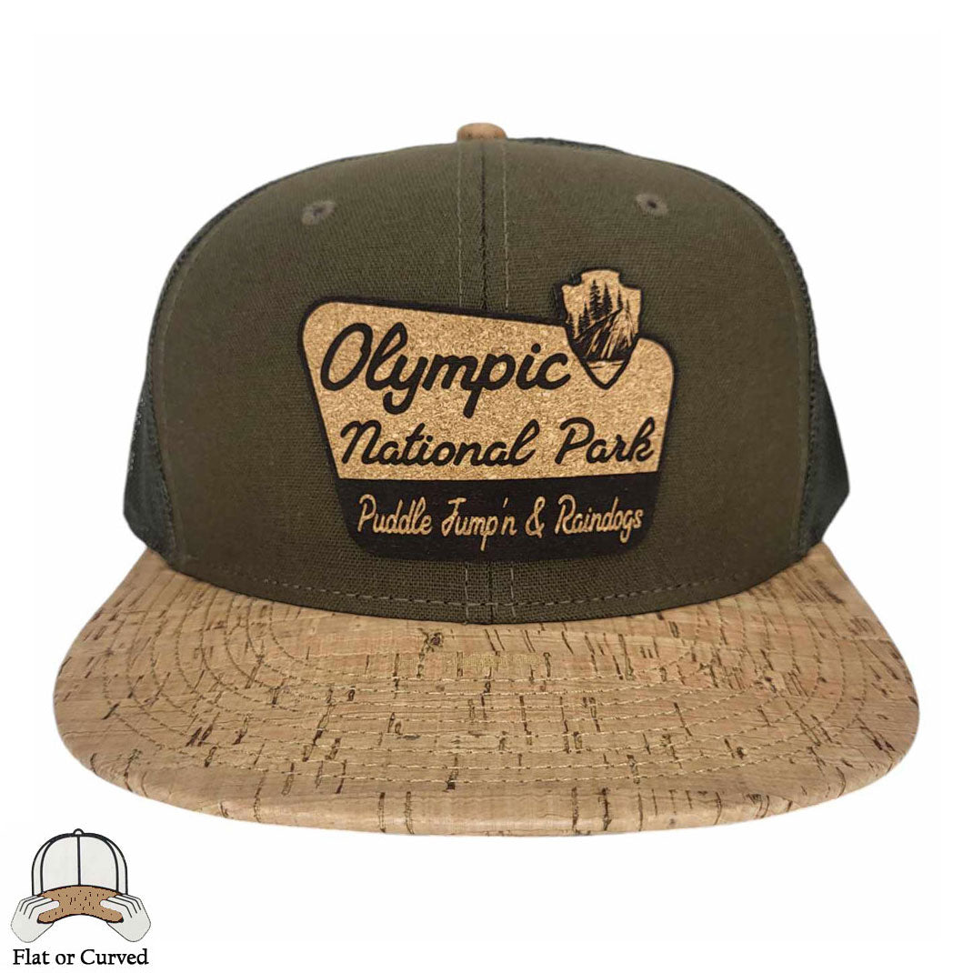 Olympic National Park Flat or Curved Hat