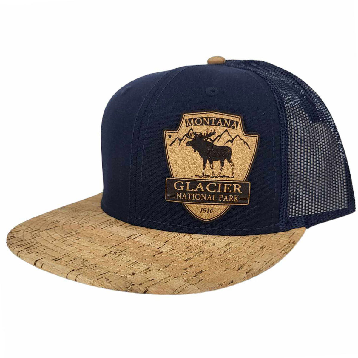 Glacier Park Almost NEW trucker hat/cap Glacier isn main image 3
