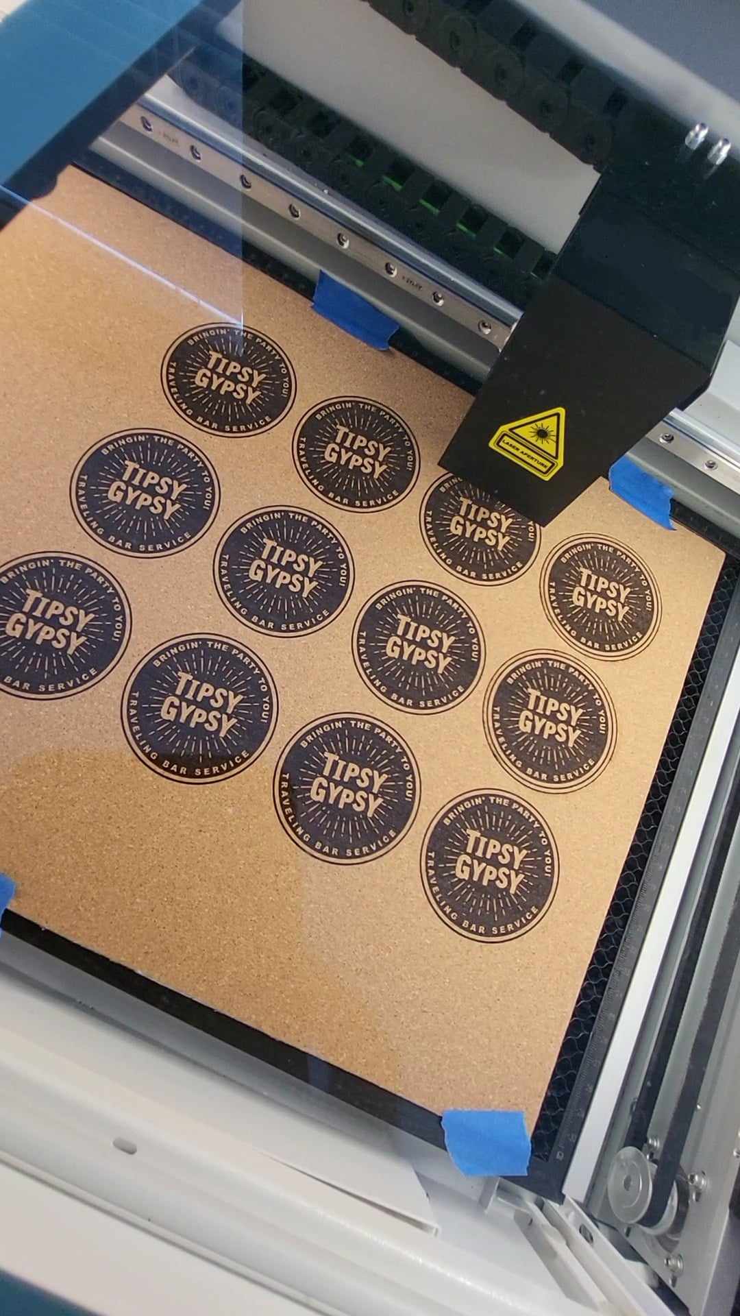 KORKIT Engraved Custom Adhesive Patches