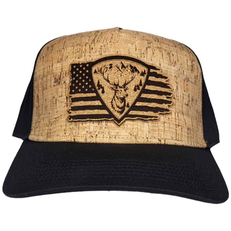 Elk 'Merica Hunter Cork Hat