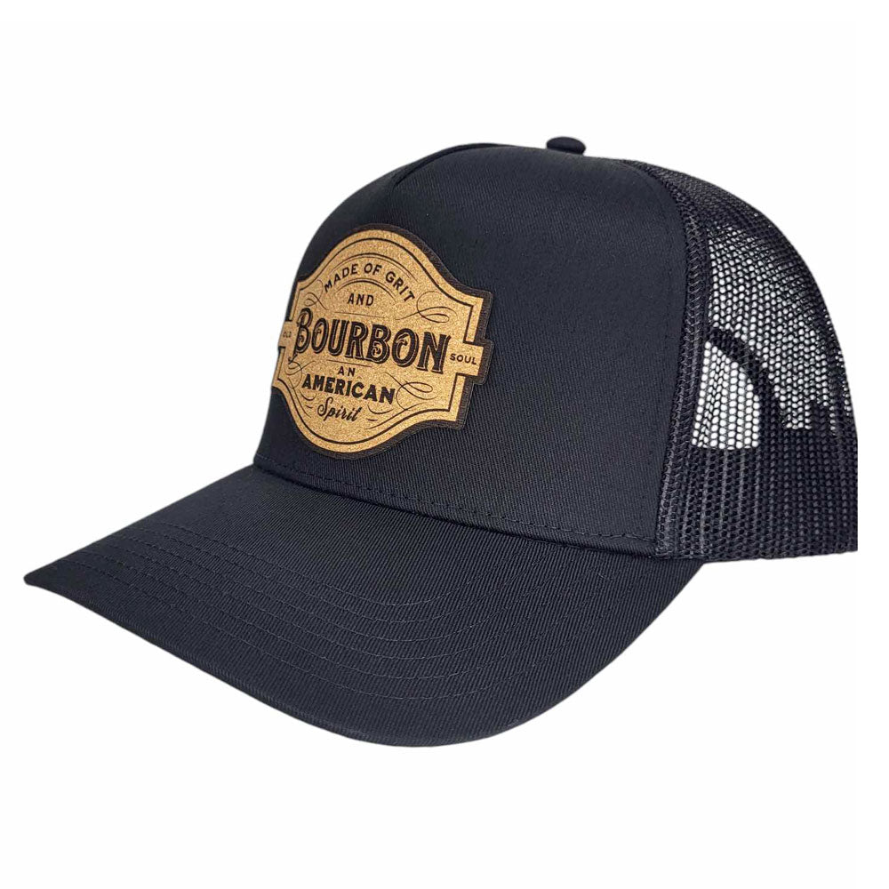 Grit and Bourbon Cork Patch Hat