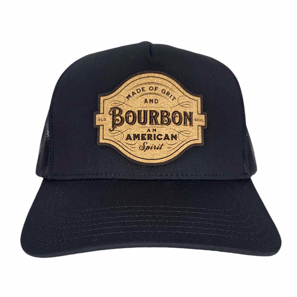 Grit and Bourbon Cork Patch Hat