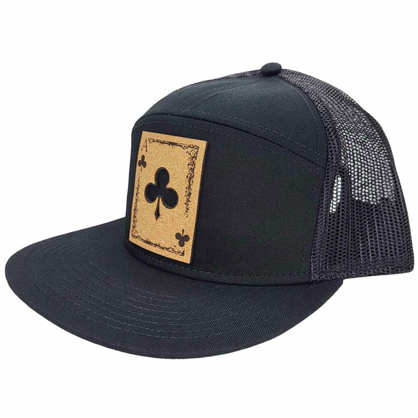 Ace Of Clubs Cork Patch Hat