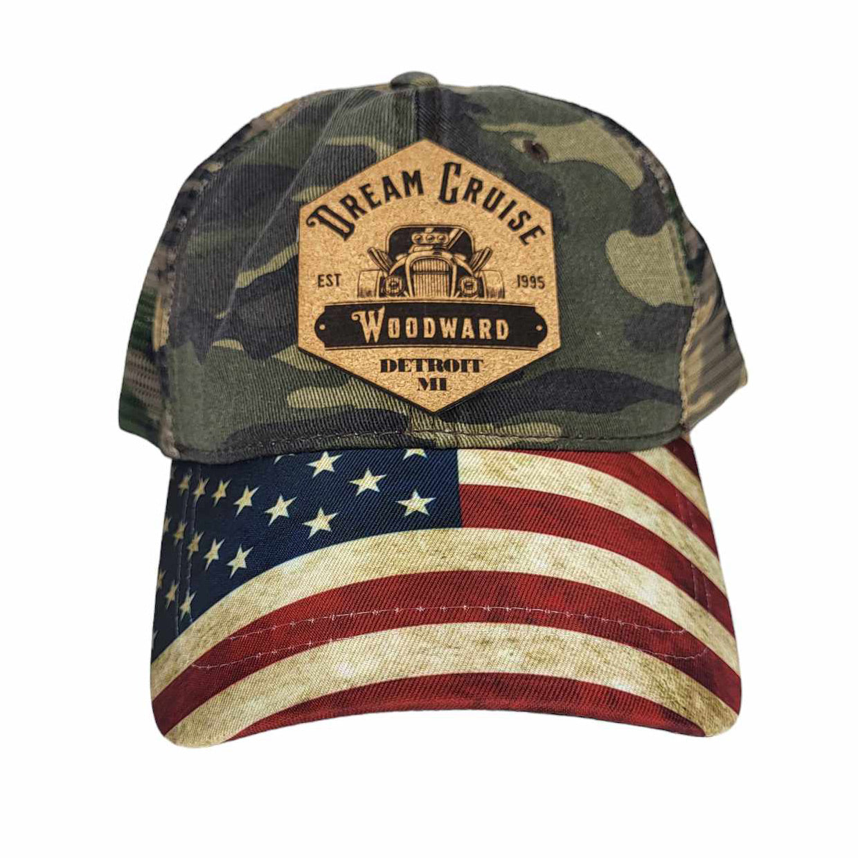 Woodward Dream Cruise America Flag Hat