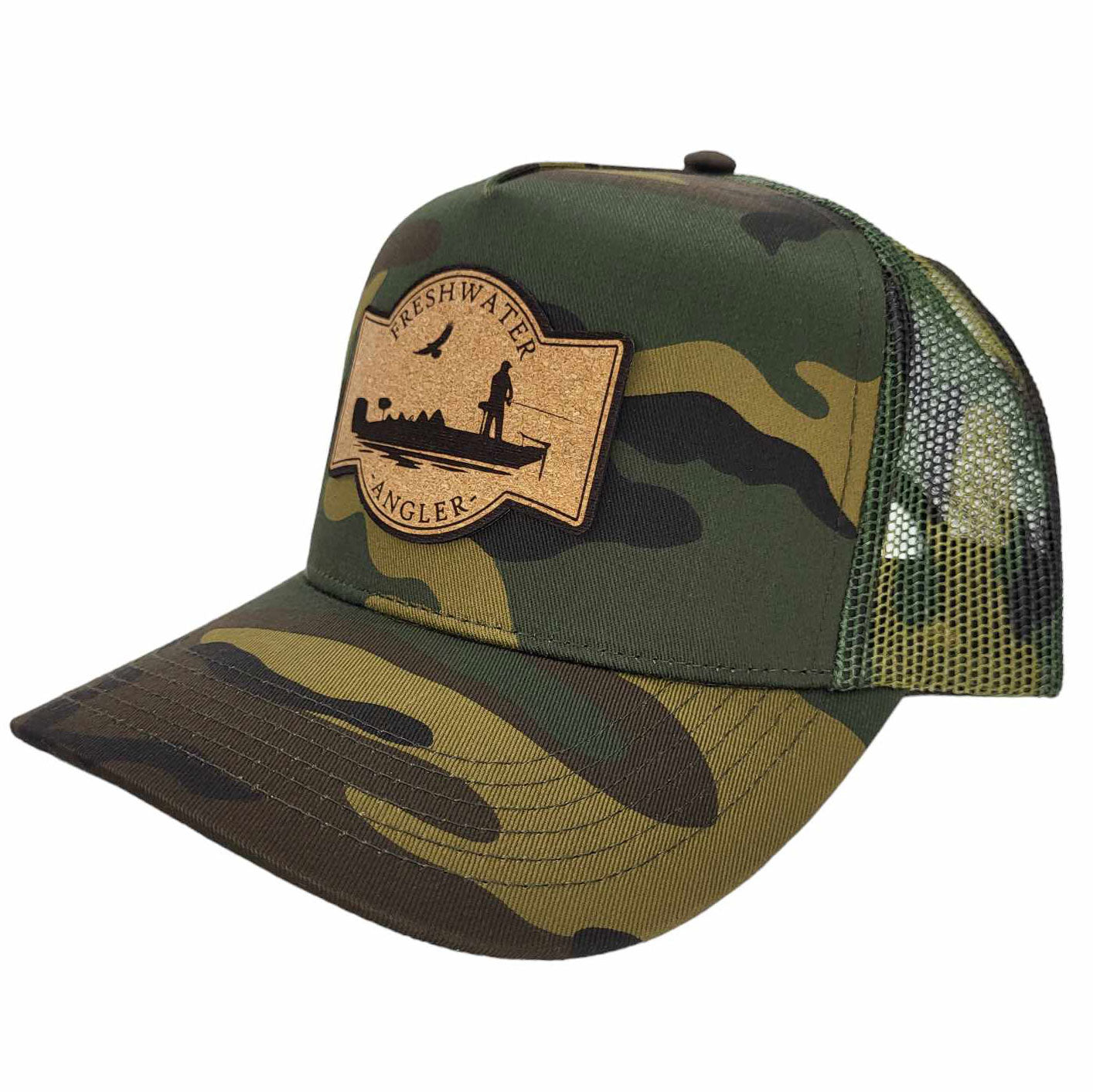 Freshwater Angler Cork Patch Hat