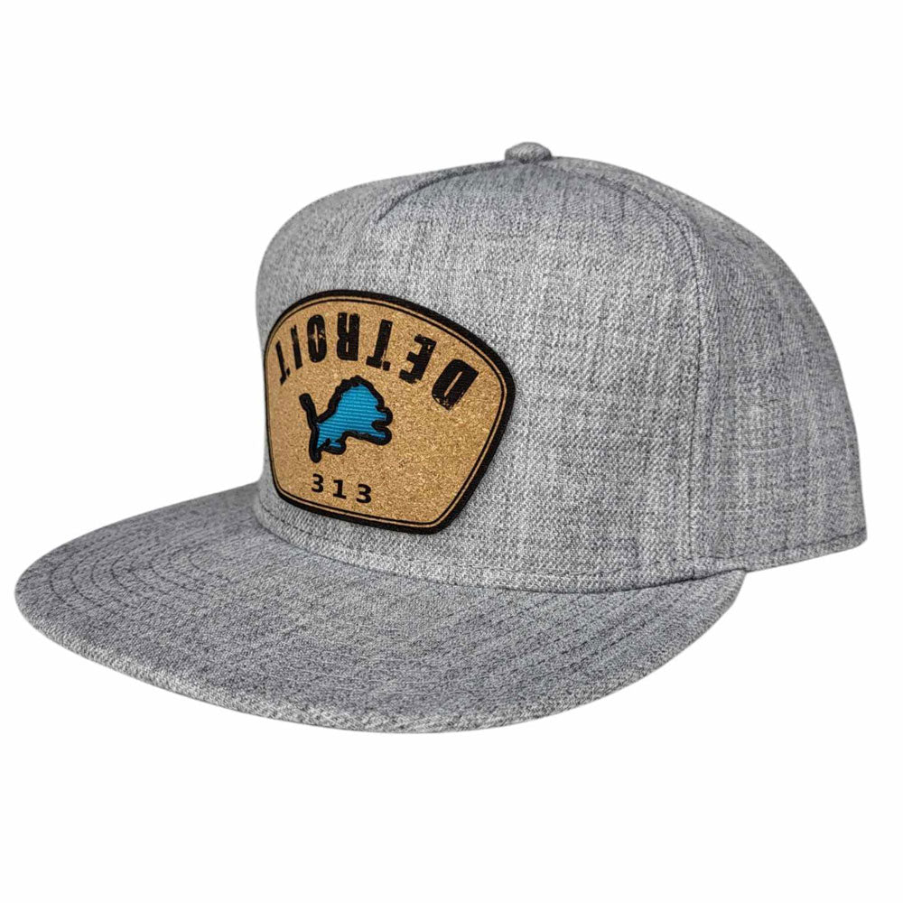 Detroit Lions 313 Cork Hat