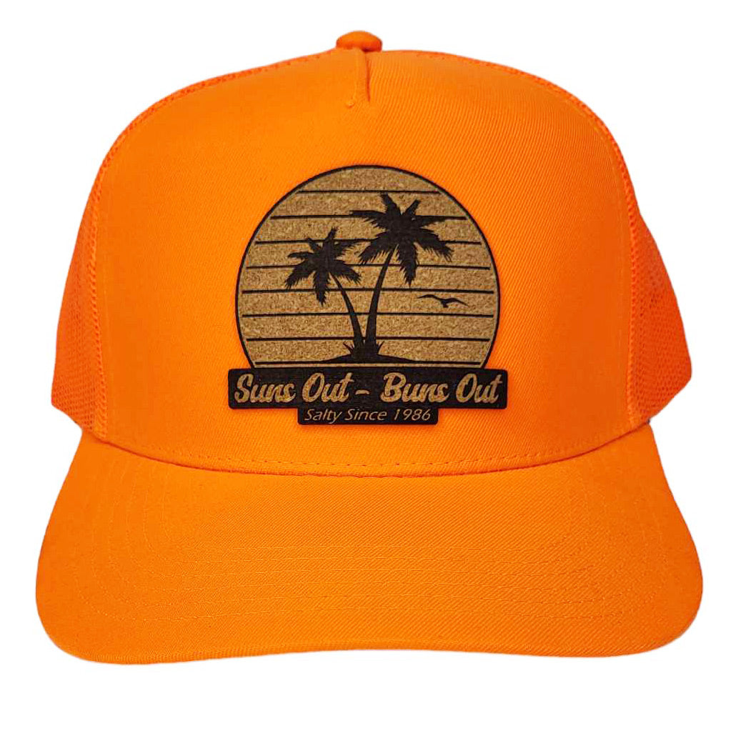 Sun's Out Buns Out Curved Brim Snapback