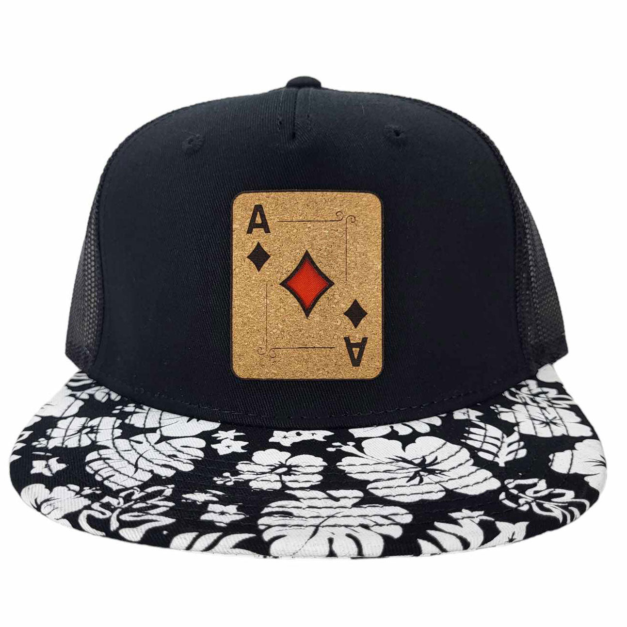 Ace Of Diamonds Hawaiian Bill Hat