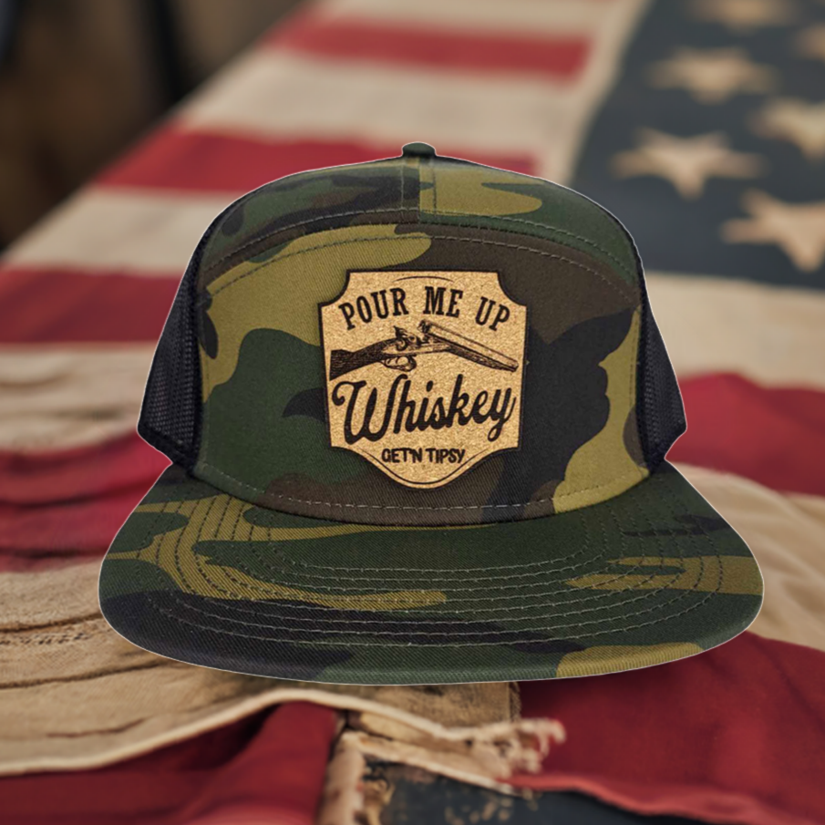 Double Shot Whiskey Get'n Tipsy Hat