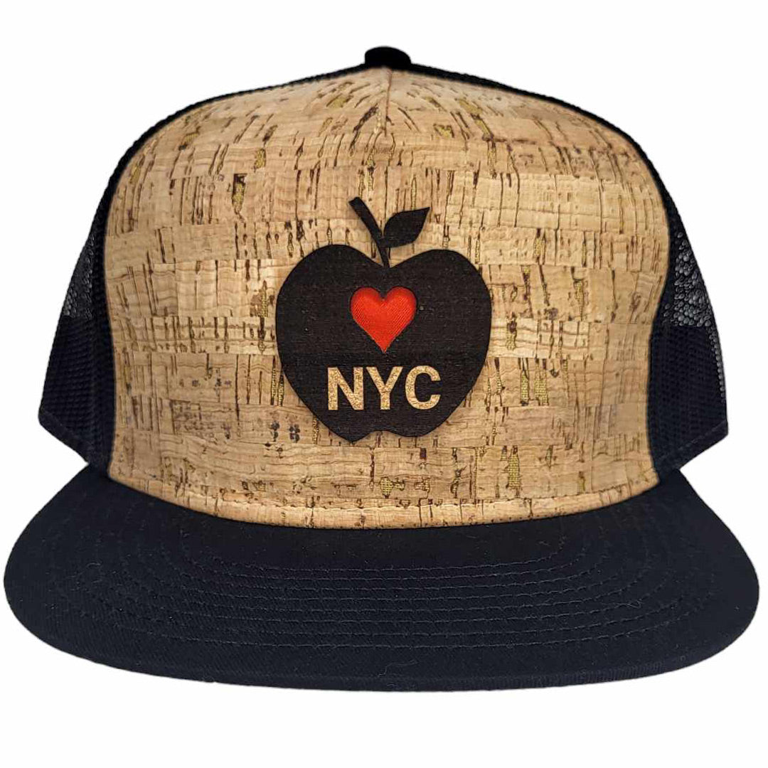 NYC Heart Apple Cork Hat
