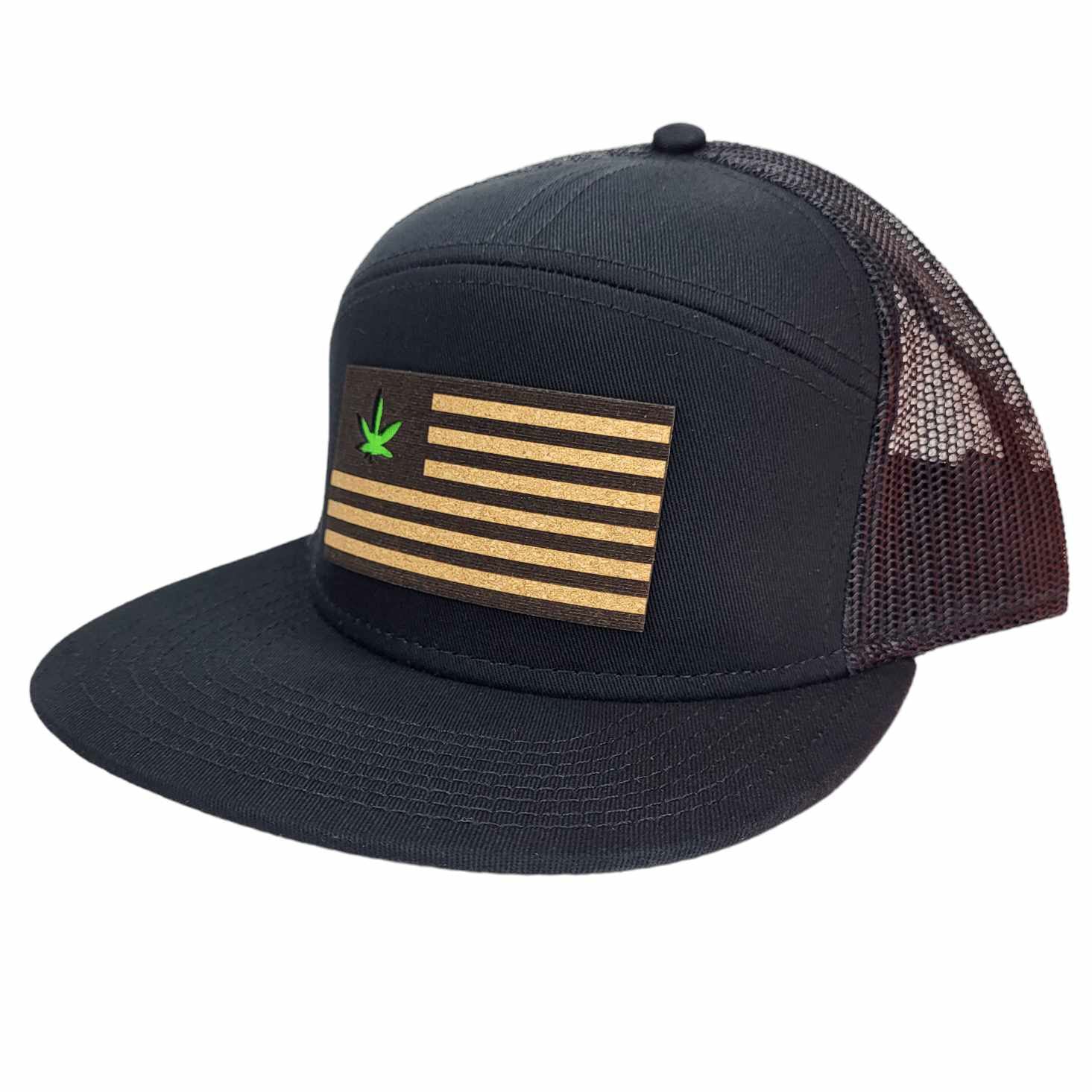 Mary Jane Flag Cork Patch Hat