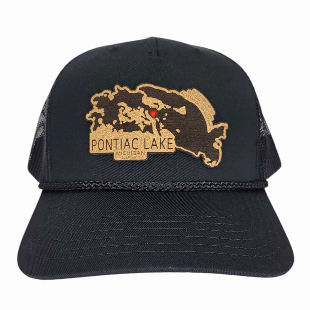 Pontiac Lake Michigan Rope Hat